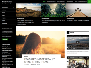 WordPress TwentyFouteen Screenshot