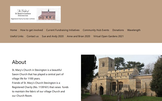 Friends of St Mary’s, Stevington website