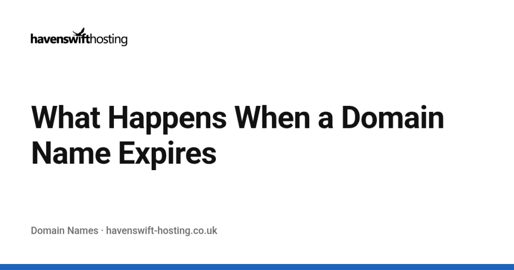 What Happens When a Domain Name Expires